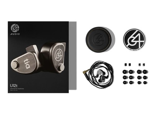 64Audio - U12t: עם 12 דרייברים IEM אוזניות