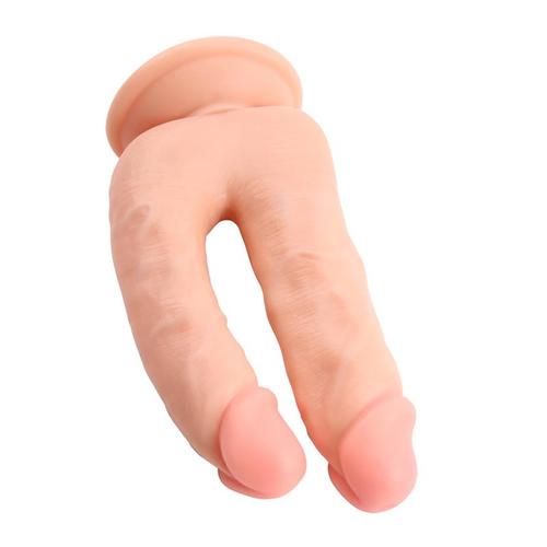 דאבל דילדו נצמד לחדירה כפולה Double Dildo Bromeo 