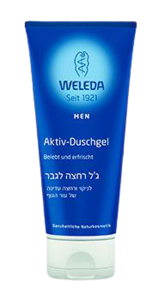 ג'ל רחצה לגבר | מכיל 200 מ"ל | מבית וולדה | WELEDA