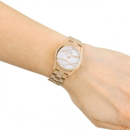 שעון Tissot אנלוגי יוקרתי לאישה
