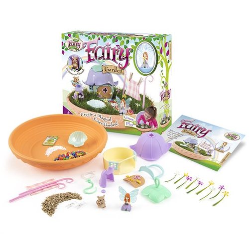 גן הפיות המופלא שלי - בית פיות עם גינת פרחים קסומה