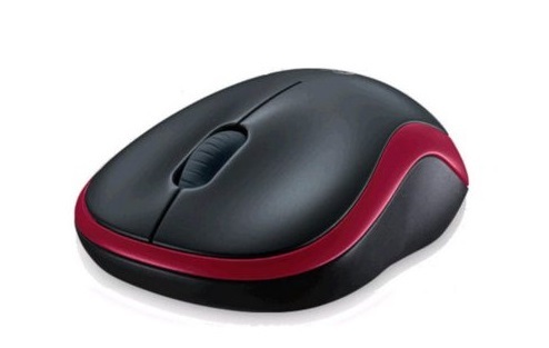 עכבר אלחוטי אדום Logitech M185