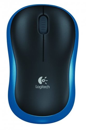 עכבר אלחוטי כחול Logitech M185