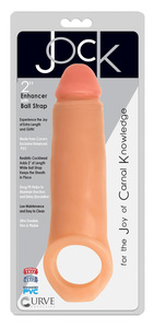 שרוול רך המעבה ומאריך את איבר הגבר ב- 5 ס"מ XR Brands - Jock