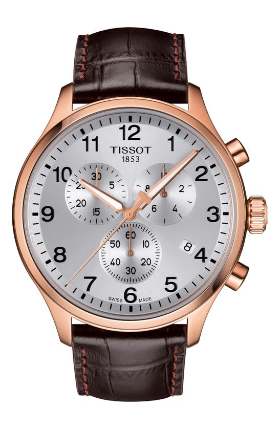 שעון Tissot קוורץ כרונו יוקרתי לגבר