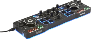 קונטרולר קומפקטי DJControl Starlight מבית Hercules DJ