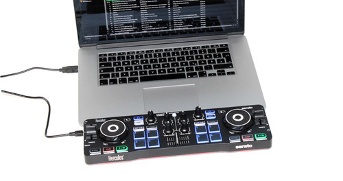 קונטרולר קומפקטי DJControl Starlight מבית Hercules DJ