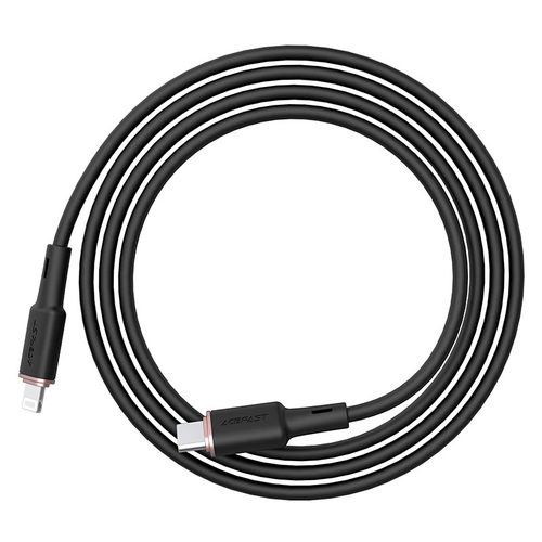 כבל טעינה ודאטה שחור AceFast C2-01 Type-C To Lightning