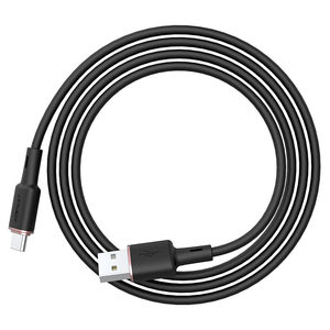 כבל טעינה ודאטה שחור AceFast C2-04 USB-A To Type-C