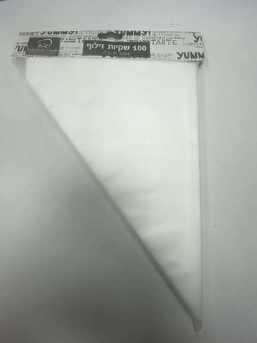 שקיות זילוף 30 סמ 100יח