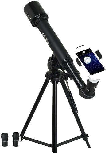 טלסקופ גדול ואיכותי לילדים כוח 375/75 עם עדשה 50 מ