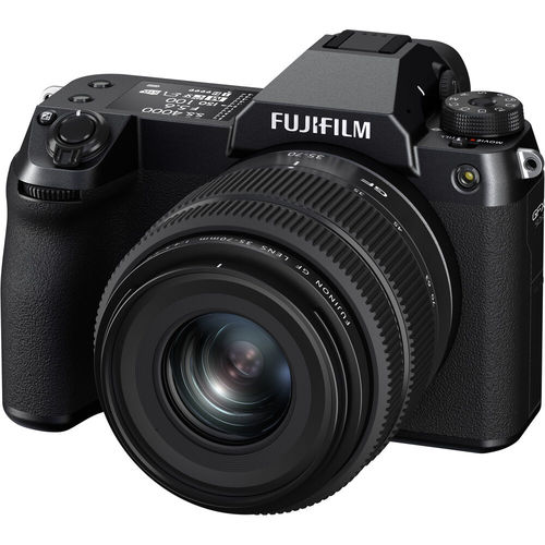 מצלמת פוג'י פילם Fuji GFX-50S II 35-70mmרשמי צידי