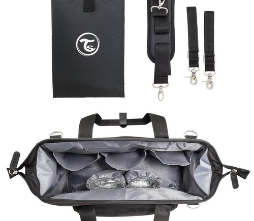 תיק החתלה מעוצב בנפח 15 ליטר - שחור