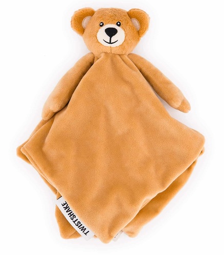 בובת שמיכי מקטיפה רכה - דב