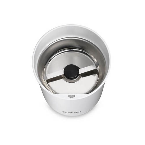 מטחנת קפה ביתית דגם TSM6A011W BOSCH בצבע לבן