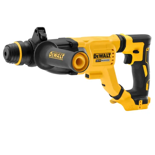 פטישון נטען DEWALT DCH263N 18V XR SDS-Plus - גוף בלבד עם מנוע ללא פחמים, בולם זעזועים וידית צד לקידוח בבטון