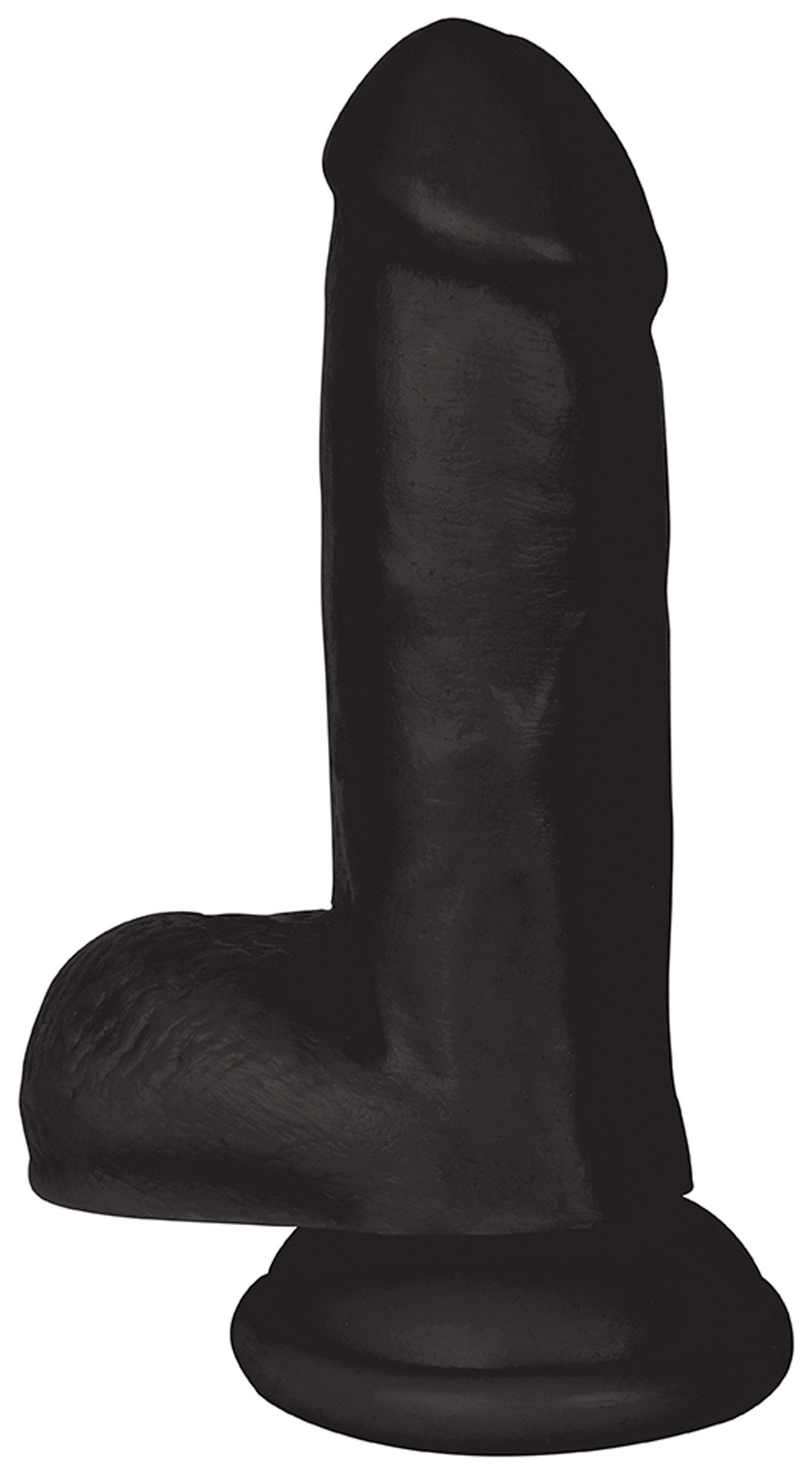 דילדו שחור איכותי LifeLike באורך  15.2 ס"מ XR Brands - Jock 
