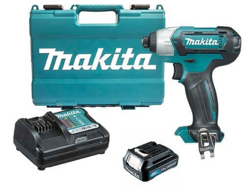 מברגת אימפקט מקיטה 12V דגם TD110DWYE עם סוללה אחת