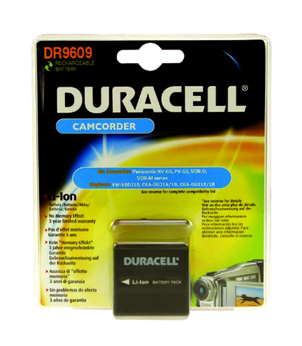 סוללה דורסל Duracell DU21 DR9609 for Panasonic VW-VBD210