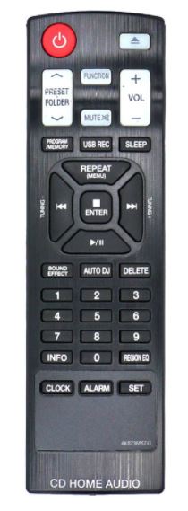 שלט תואם אוניברסלי LG אלג