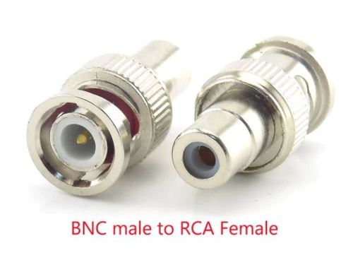 RCA Female to BNC Male
