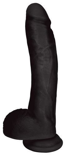 דילדו שחור ענק בומבה LifeLike באורך 25.4 ס