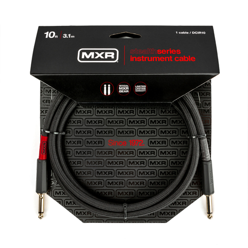 כבל 3 מטר MXR DCIR10 STEALTH PL-PL silent switch