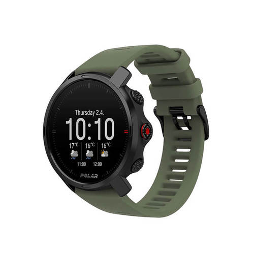 שעון מולטי ספורט Polar Grit X Black Green