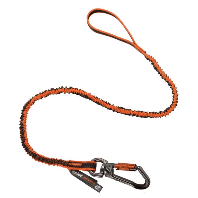 מיתר אבטחת ציוד למשקל עד 12 ק"ג -3109F(x) Tool Lanyard - Double-Locking Swivel Carabiner + Loop