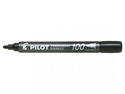 סט מרקר פרממנט #100 [4 גוונים] PILOT Permanent Marker 