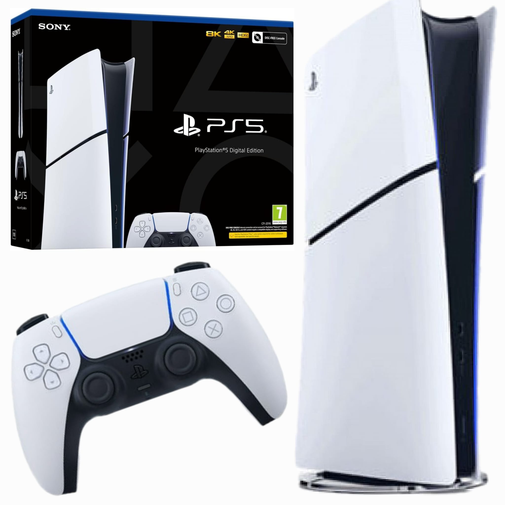 SONY PLAYSTATION 5 SLIM 825GB DIGITAL EDITION סוני