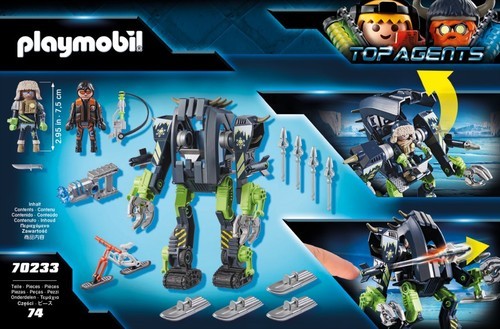 רובוט קרח Playmobil Top Agent Spy 70233