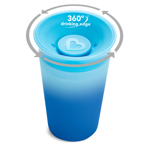 כוס הפלא 360° מחליפה צבעים בנפח 266 מ''ל - כחול