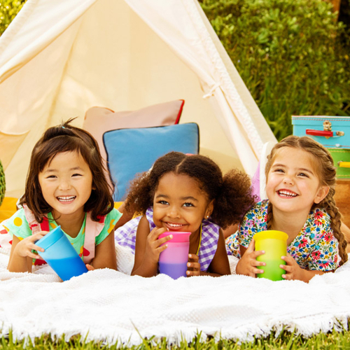 כוס הפלא 360° מחליפה צבעים בנפח 266 מ''ל - ורוד