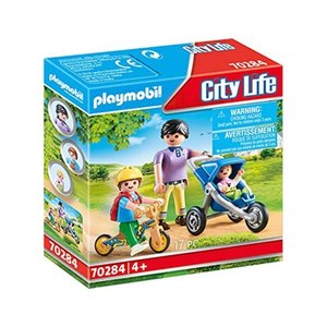אמא עם ילדים Playmobil 70284