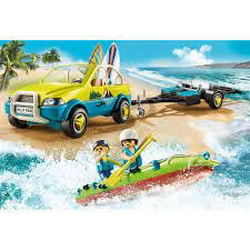 פליימוביל רכב חוף עם קאנו 70436 - Playmobil