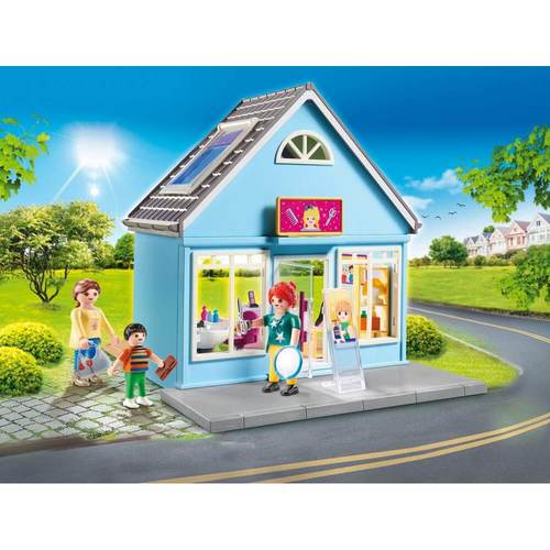 סלון עיצוב שיער Playmobil 70376