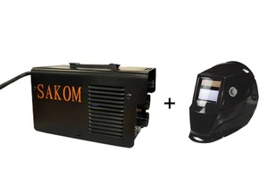 רתכת מקצועית הקטנה בעולם SAKOM ARC-200M + מסכה spark