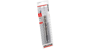 זוג מקדחי אימפקט מתכת VARO 2HSS 5.0X107 דגם KRT011306 של KREATOR