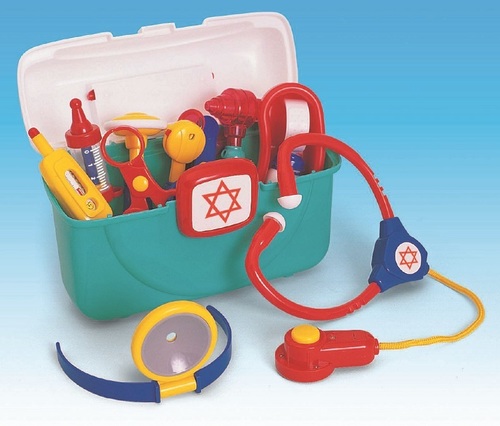 ערכת רופא עם אפקטים ואורות 16 חלקים לי-גיא