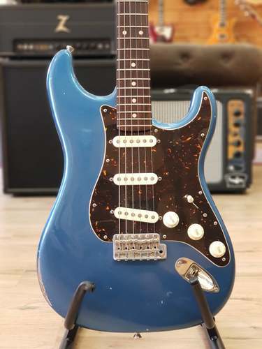Xotic California Classic  XSC-1 Dark Lake Placid Blue Matching Headstock Medium Aged 2020