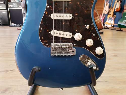 Xotic California Classic  XSC-1 Dark Lake Placid Blue Matching Headstock Medium Aged 2020