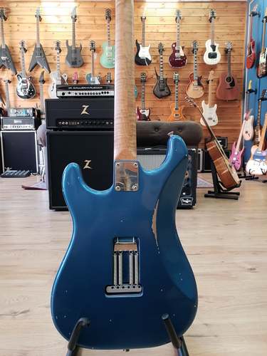 Xotic California Classic  XSC-1 Dark Lake Placid Blue Matching Headstock Medium Aged 2020