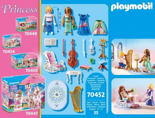 חדר מוסיקה נסיכות Playmobil 70452