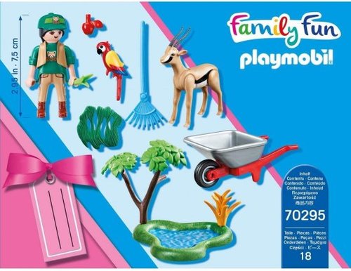 מבנה גן חיות 70295 Playmobil Family Fun
