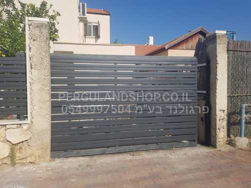 גדר מאלומיניום גם להתקנה עצמית, שלבים בכל גובה ובכל אורך ב 5 גוונים - רק מ 159 ש