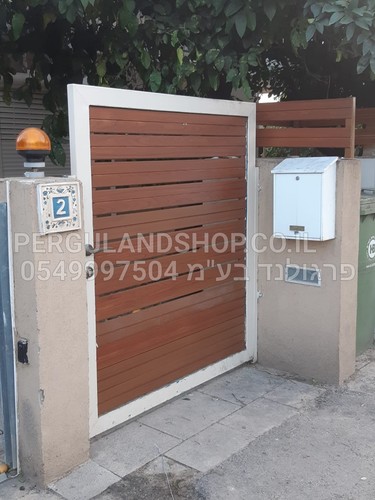 גדר מאלומיניום גם להתקנה עצמית, שלבים בכל גובה ובכל אורך ב 5 גוונים - רק מ 159 ש
