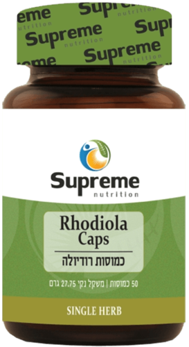 רודיולה סופרים נוטריישין - Supreme Rhodiola 50 Caps