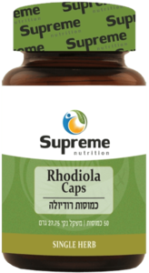 רודיולה סופרים נוטריישין - Supreme Rhodiola 50 Caps