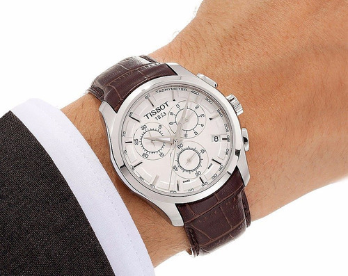 שעון Tissot קוורץ כרונו יוקרתי לגבר